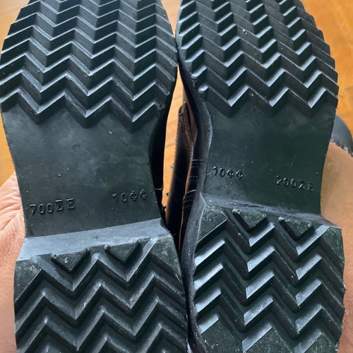 Arvyla E.S. military boots size 44.5 like new, 1975 production