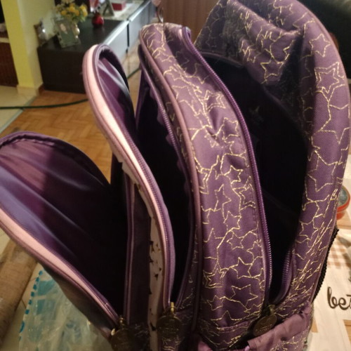 Sandoro school trolley bag used with laptop compartment