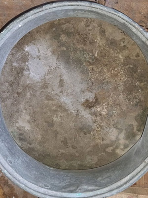 Cauldron used, needs polishing