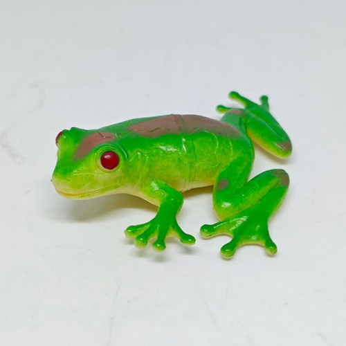 Collectible Red-Eyed Tree Frog figure like new