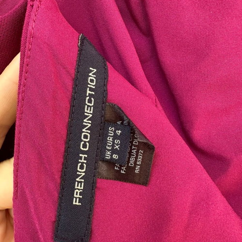 French Connection mini dress like new, fuchsia, size 36