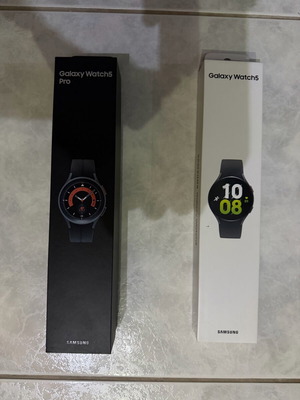 Galaxy Watch 5 and 5 Pro like new, pack of 2
