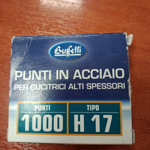 Buffetti Heavy-Duty Stapler Wires Set H 15 & H 17 like new