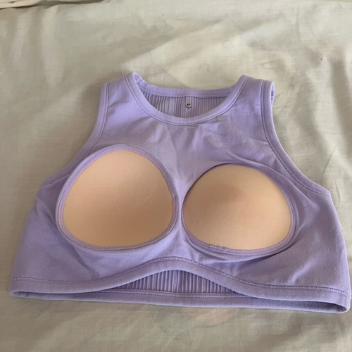 Lila top size S like new with pads