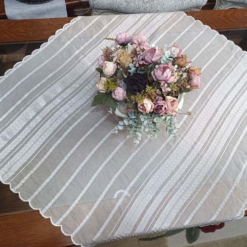 Silk table linen set of 5 pieces Soufli