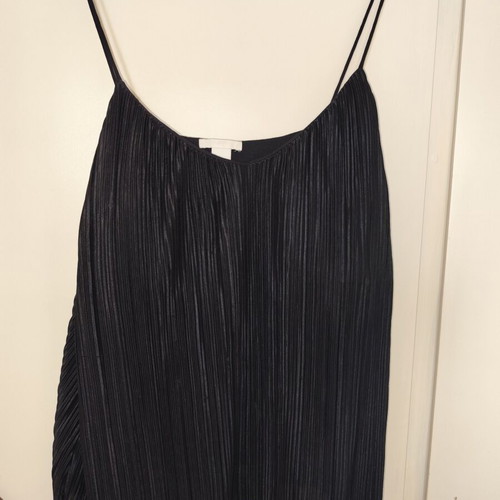 Olise black top with straps medium used