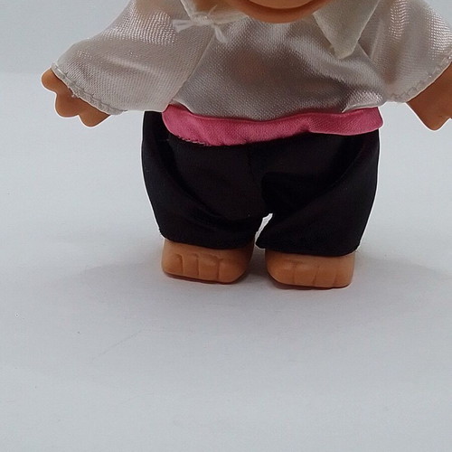 Efxoulis Troll Blue Hair like new, 10 cm height