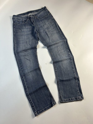 Vintage Y2K Blue Motion Flared Jeans size 38, grey