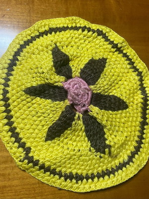 Vintage handmade chair cushion new