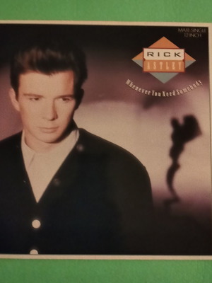 Rick Astley Whenever You Need Somebody vinyl