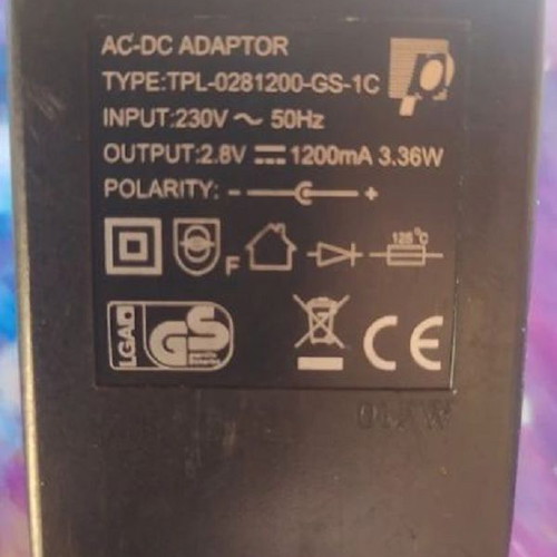 Adapter 2.8V TPL-0281200-GS-1C