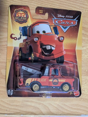 Disney Pixar Cars Mattel Race & Rescue Mater μεταλλικό καινούργιο