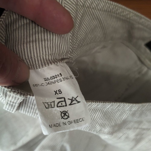 Badila pants like new, comfortable cotton with thin stripe