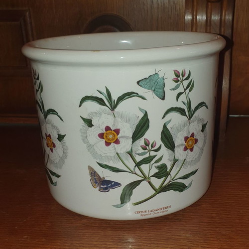 Living room flowerpot used, height 14cm, diameter 21cm