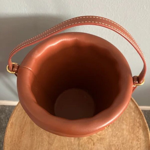 Jacquemus Le Panier Seau Bucket Bag like new, brown shoulder