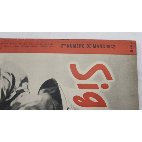 Signal German army magazine used, issue 6 of 1942