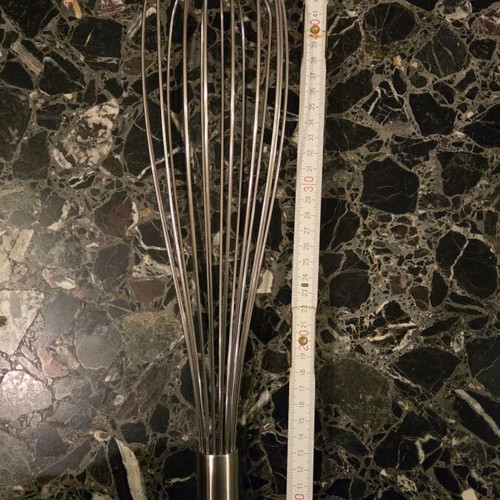 Professional stainless steel wire whisk 40 cm new