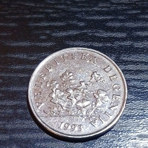 Croatia 50 lipa coin 1993 like new