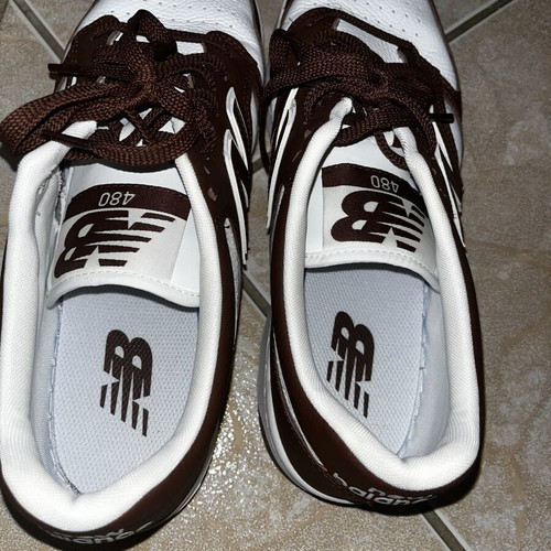 New Balance shoes like new, burgundy and white, size 45.5