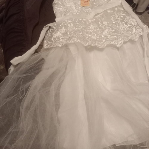 Princess dress no10 for flower girl, lace and tulle