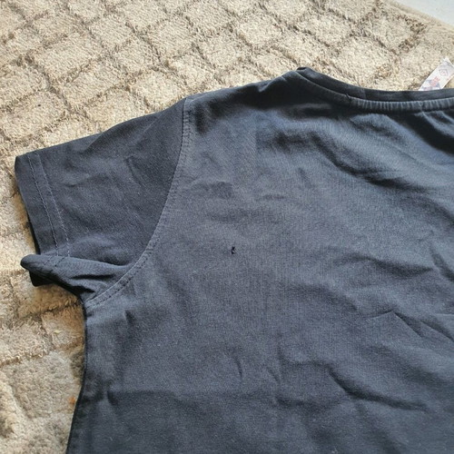 Tommy Life kids short-sleeve shirt used, blue, size 9 years
