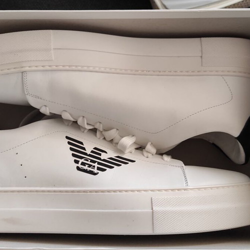 Emporio Armani sneaker white size 45 new, made in Italy