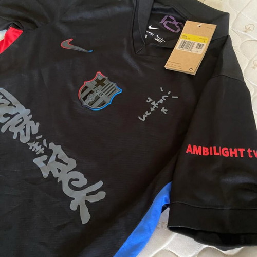 Barcelona x Travis Scott Collectible Jersey Small