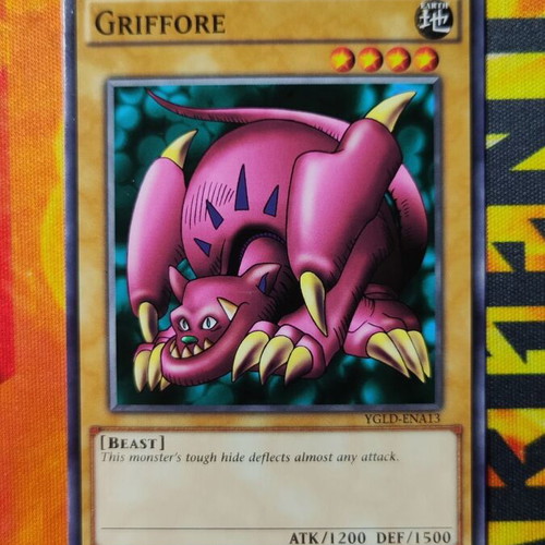 Griffore YGLD Yu-Gi-Oh! card new