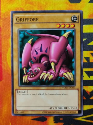 Griffore YGLD Yu-Gi-Oh! card new