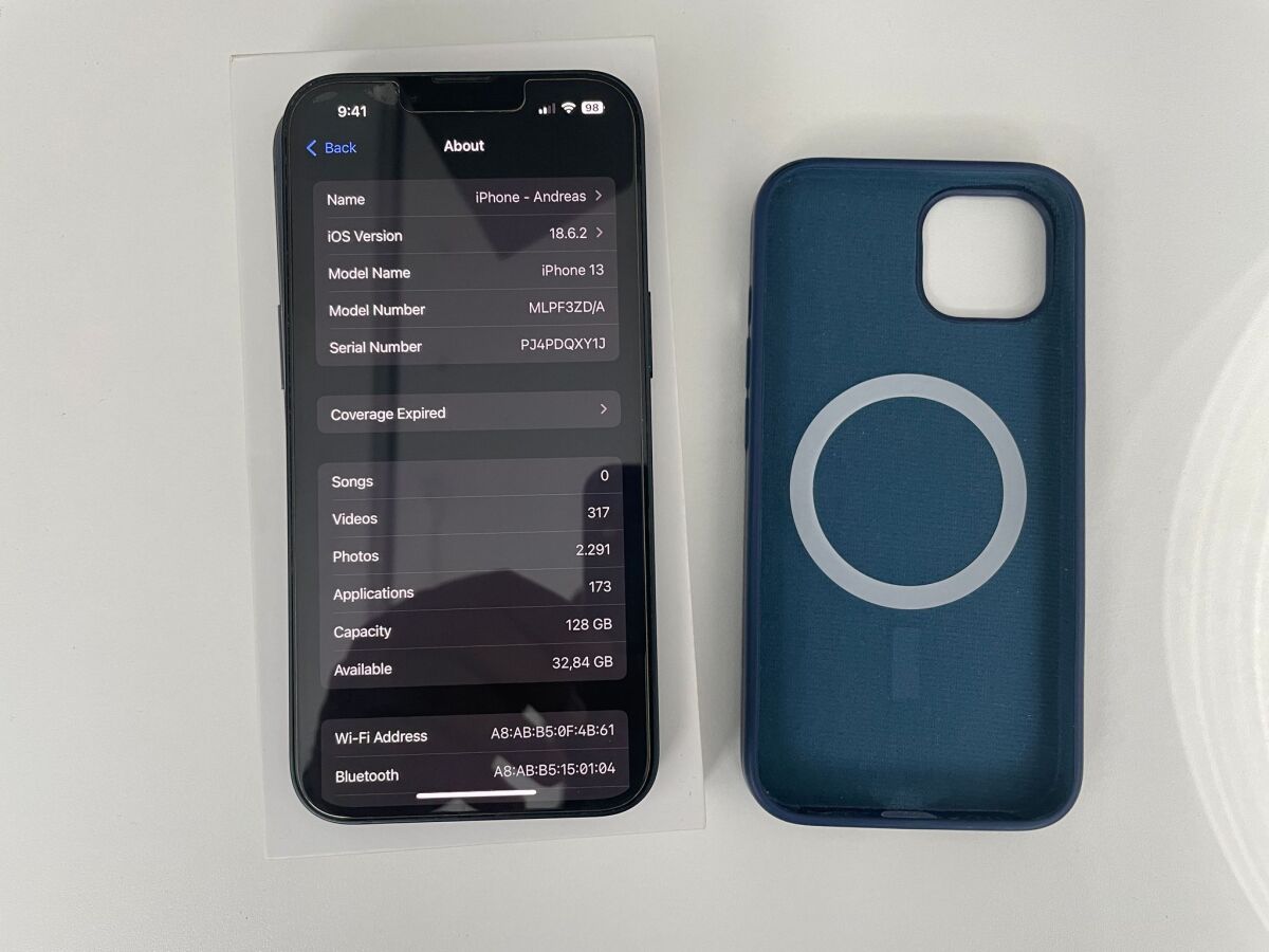 Apple iPhone 13 128GB Midnight like new… - € 275,00 - Vendora.cy