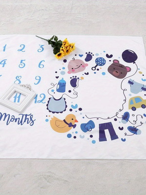 Milestone Blanket 1x1m with Accessories like new