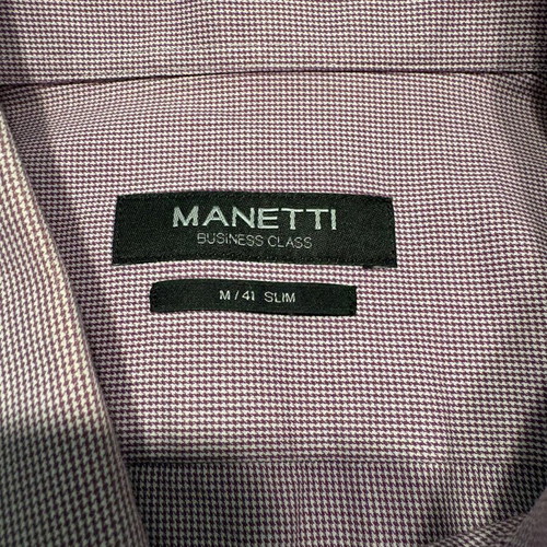 Manetti shirt like new, size M, classic pattern
