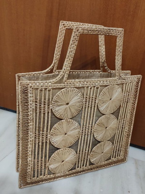 Τσάντα χειρός γυναικεία ψάθινη καινούργια