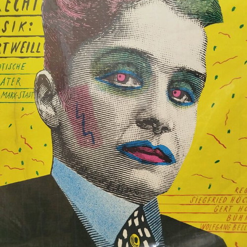 Collectible poster like new, The Threepenny Opera 58×81