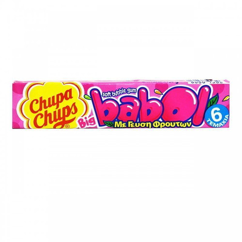 Big Babol Tutti Frutti gum 6 pcs 27g new