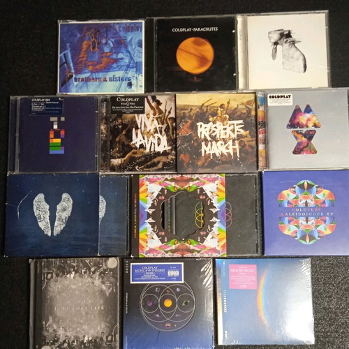 Coldplay CD discography used, complete studio album collection