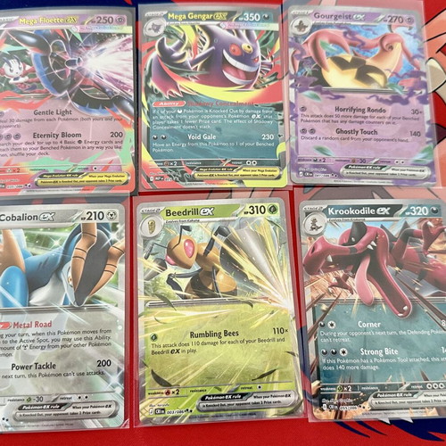 Pokémon TCG Chaos Rising ex Cards Lot near mint, 6 cards
