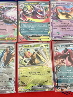 Pokémon TCG Chaos Rising ex Cards Lot near mint, 6 cards
