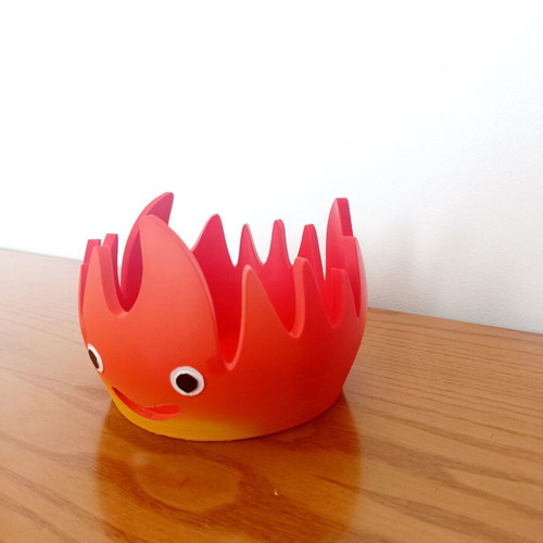 Studio Ghibli Calcifer decorative 3D printed from Howl's Moving Castle