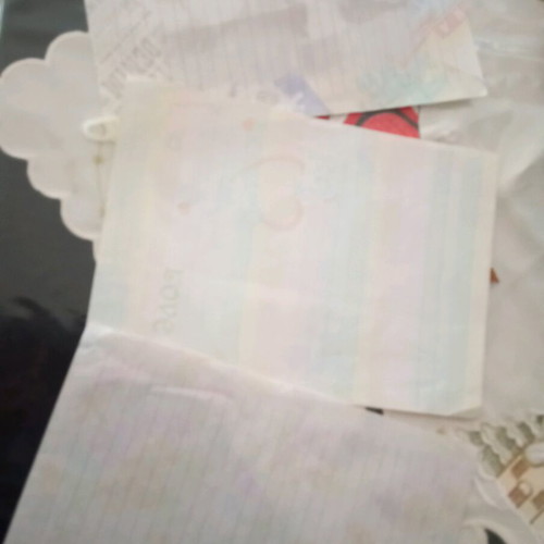Correspondence like new without envelope