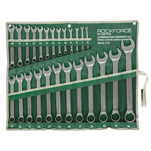 RockForce star spanners 6-36 mm new set of 26 pieces