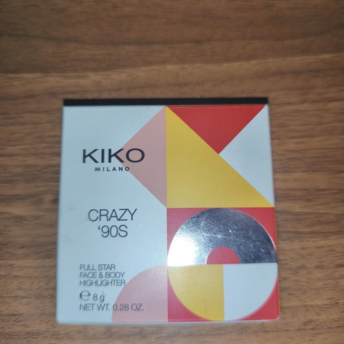Kiko Milano Holiday Premiere and Cragy 90s Highlighter new, full star face and body