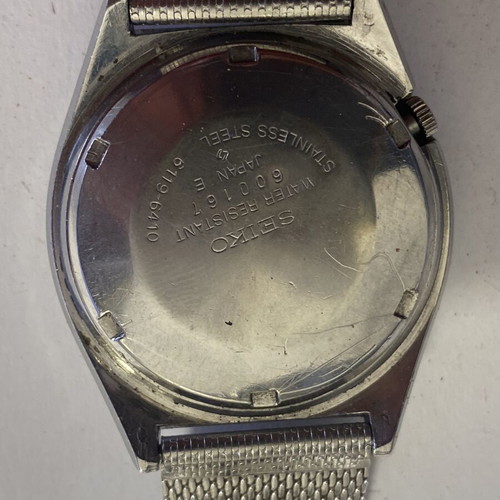 Seiko 5 Automatic 21 Jewels Vintage Watch 6119-6410 Used