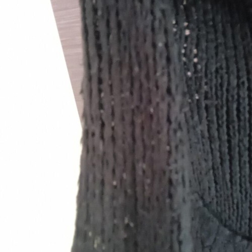 Zara women's cardigan used, black, size S, with loose knit