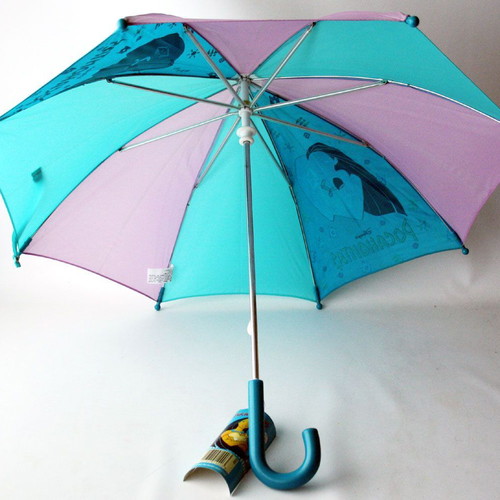 Disney Pocahontas Kids Umbrella new, vintage 90's, blue