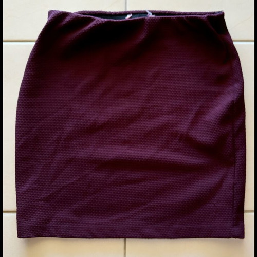 Pink Woman burgundy skirt new, size S 36 8