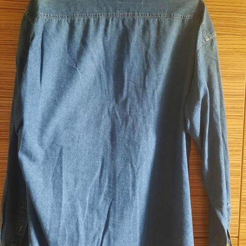 Gianni shirts men's long-sleeve shirt like new, blue, size L