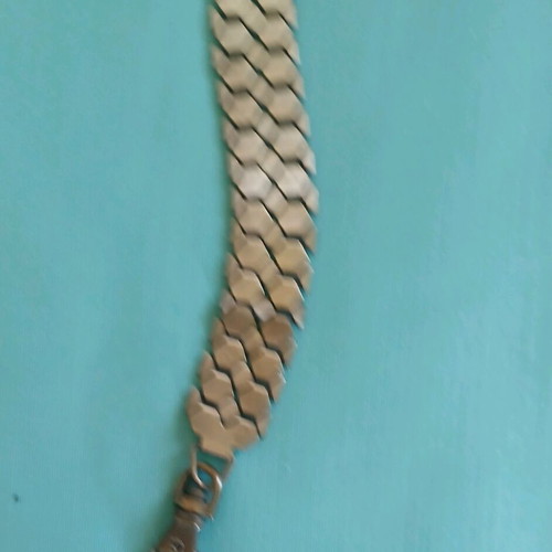 Sisley metal vintage 90s belt used, gold color