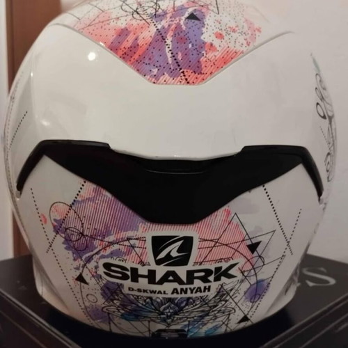 D-Skwal women's motorcycle helmet like new, size S, full face