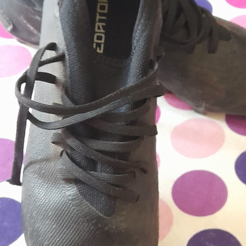 Adidas Predator football shoes size 44 used, black with studs